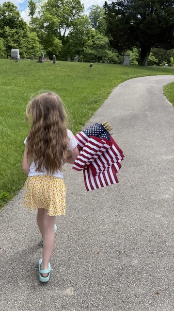 Memorial Day Flag Placement